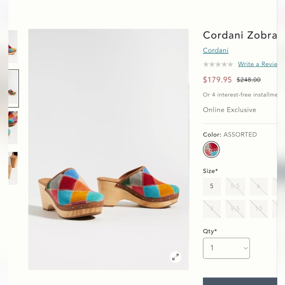 Anthropologie Clogs - Picture 2 of 5
